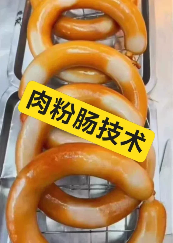 肉粉肠制作技术配方教程 视频文字版 低成本商用摆摊-练摊儿网