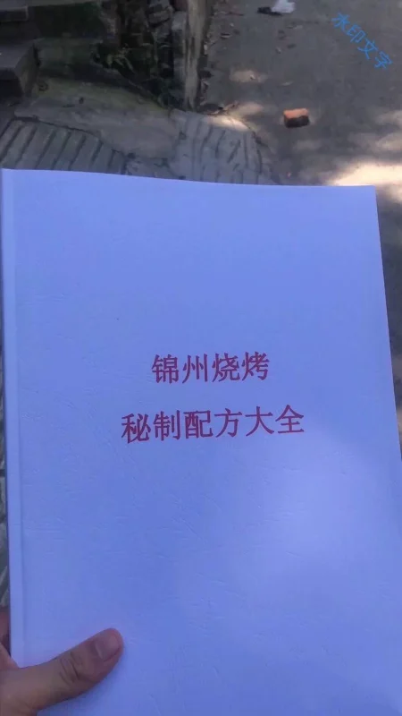 最新锦州烧烤秘制配方大全笔记闲置转让9(夜市摆摊必学)-练摊儿网