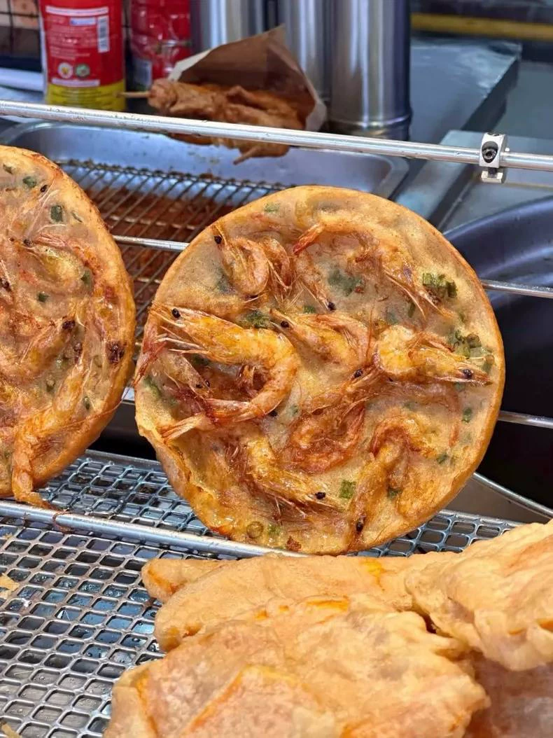 虾饼·全套技术配细节特写