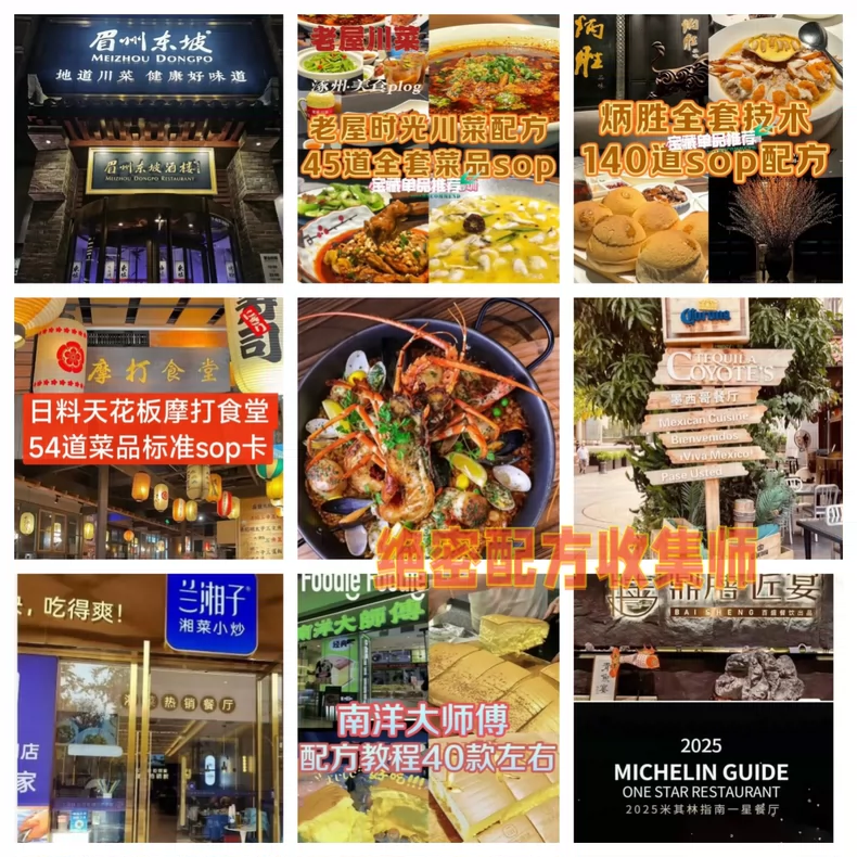 【标准卡配方】知名餐饮企业后厨配方,计划更新100家!(附详细步骤)