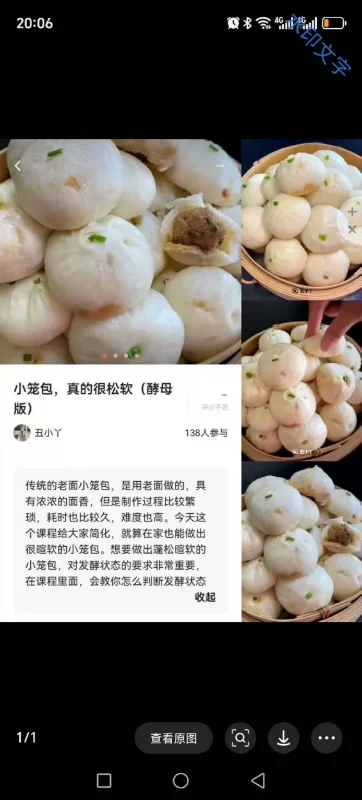 丑小丫 小笼包|真的很松软(酵母版)烘焙面食教程-练摊儿网