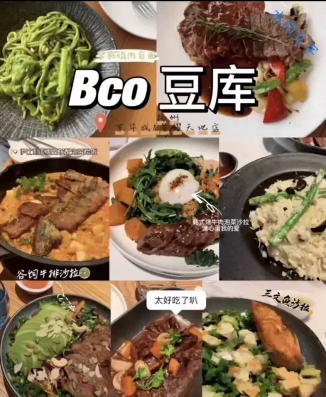 豆库BCO轻食西餐厅菜品资料标准版,西餐配方技术整套SOP闲(轻食商用配方)-练摊儿网