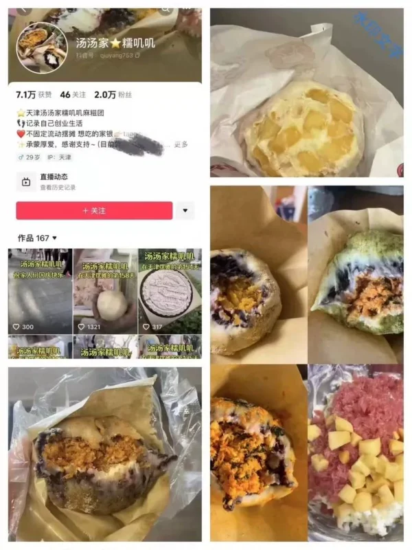 秒发天津汤汤家糯叽叽麻糍配方教学课（完整版含视频）-练摊儿网