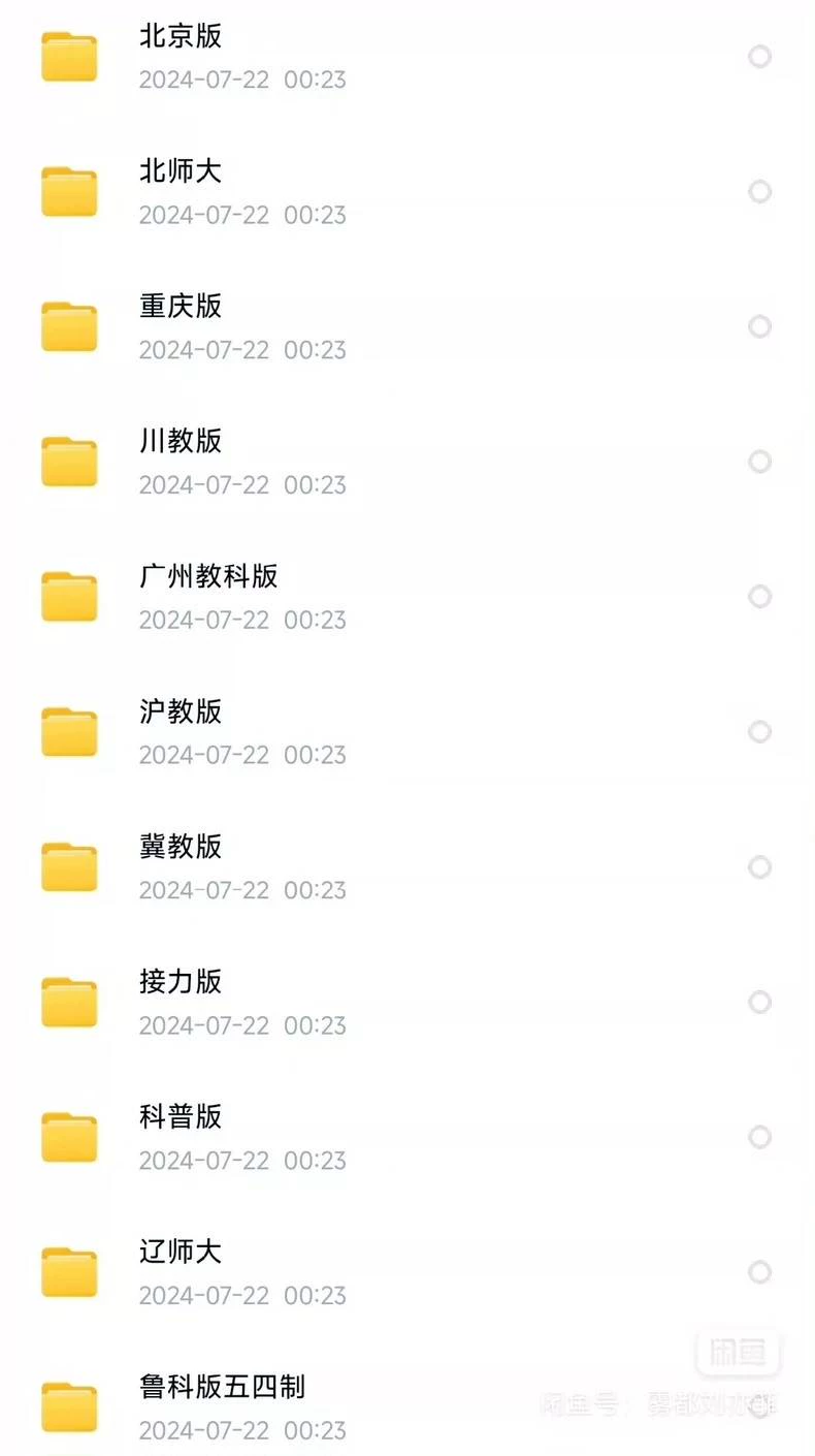 【自动发货】2024新版全套小学教材小学课本PDF版 小学课(动发货新商用配方)成品展示2