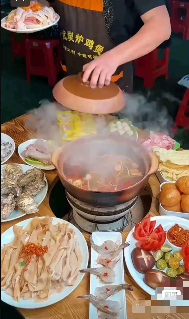 锋哥药膳鸡煲配方成品展示