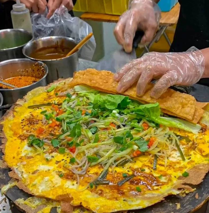 ⚡25年全套煎饼果子教程配方19套,19套就是19家的(煎饼商用配方)制作步骤3