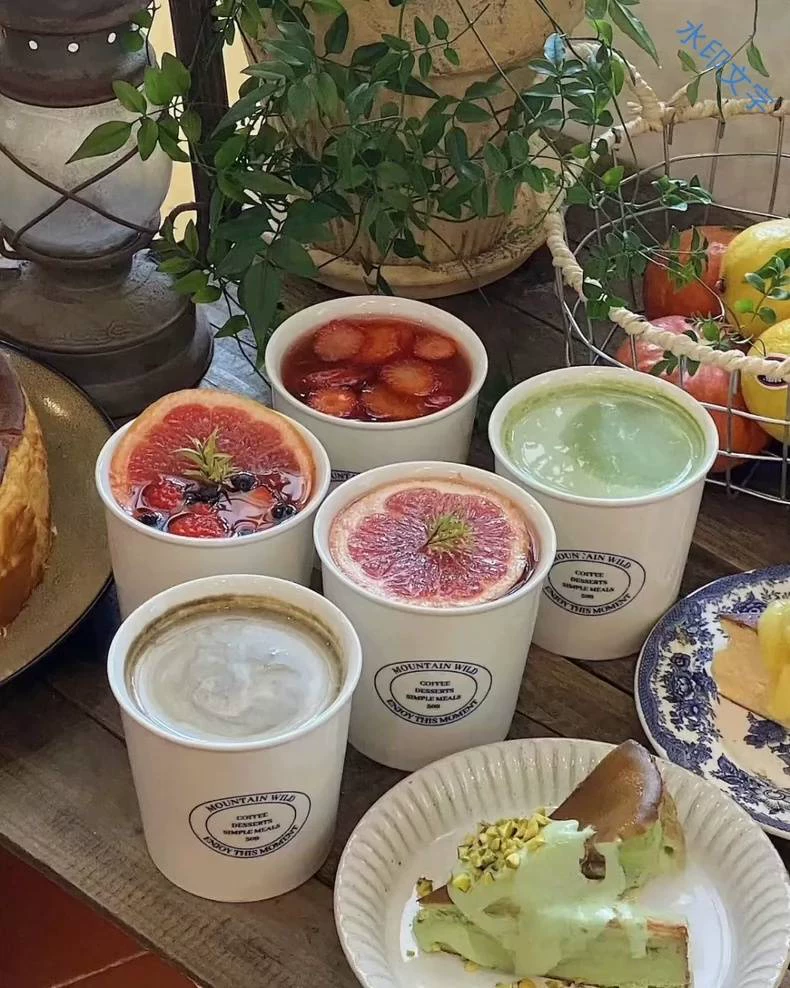 日出 5款秋冬热饮线上课成品展示图