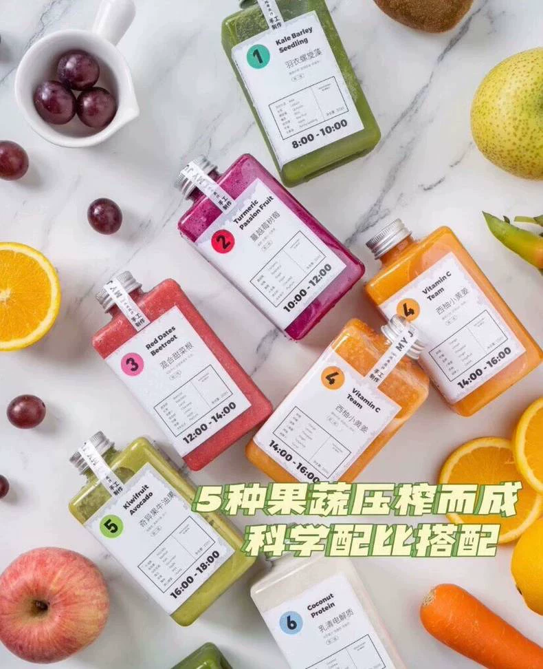 元气果蔬汁+qian体果汁+轻断食教程配方（附详细步骤）做法图片1