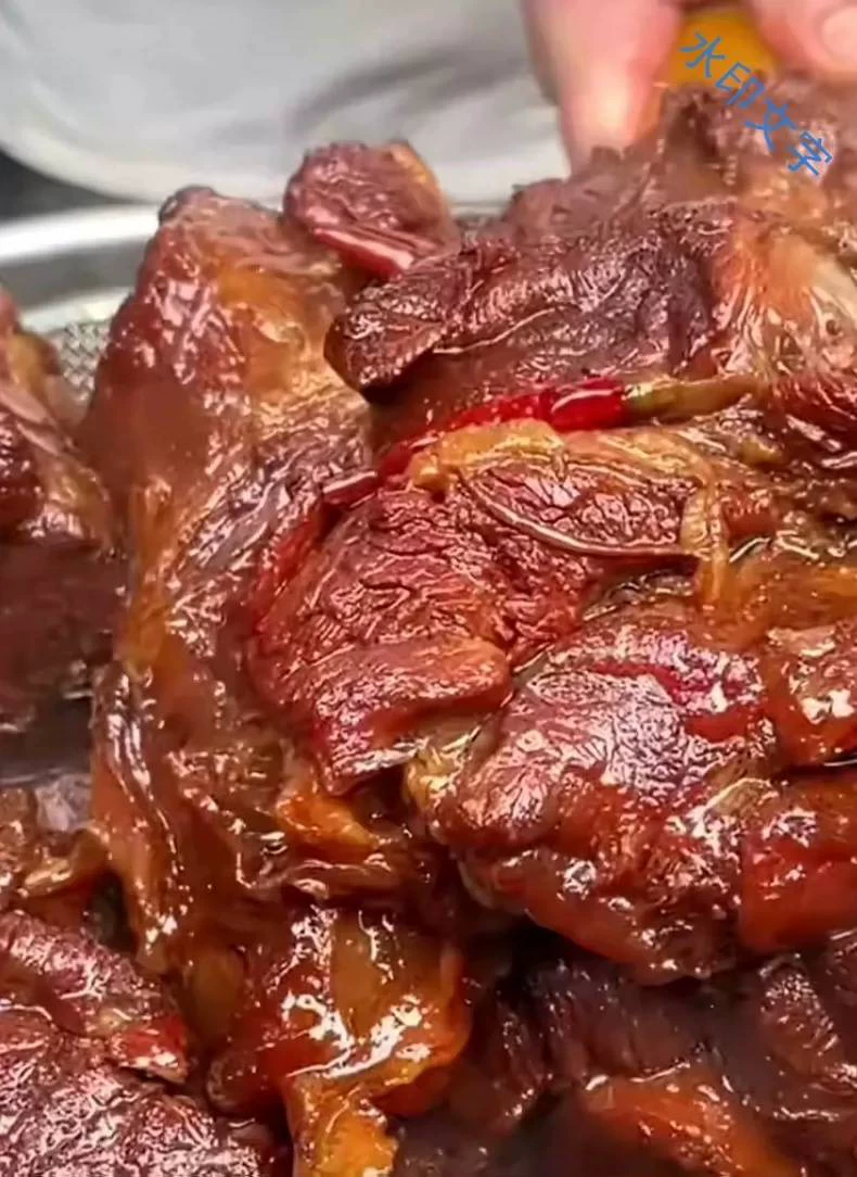 峰哥酱牛肉配方技成品展示
